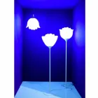 Plastic vloerlamp met bloemmotief voor binnen - Baby Love van Myyour Viadurini