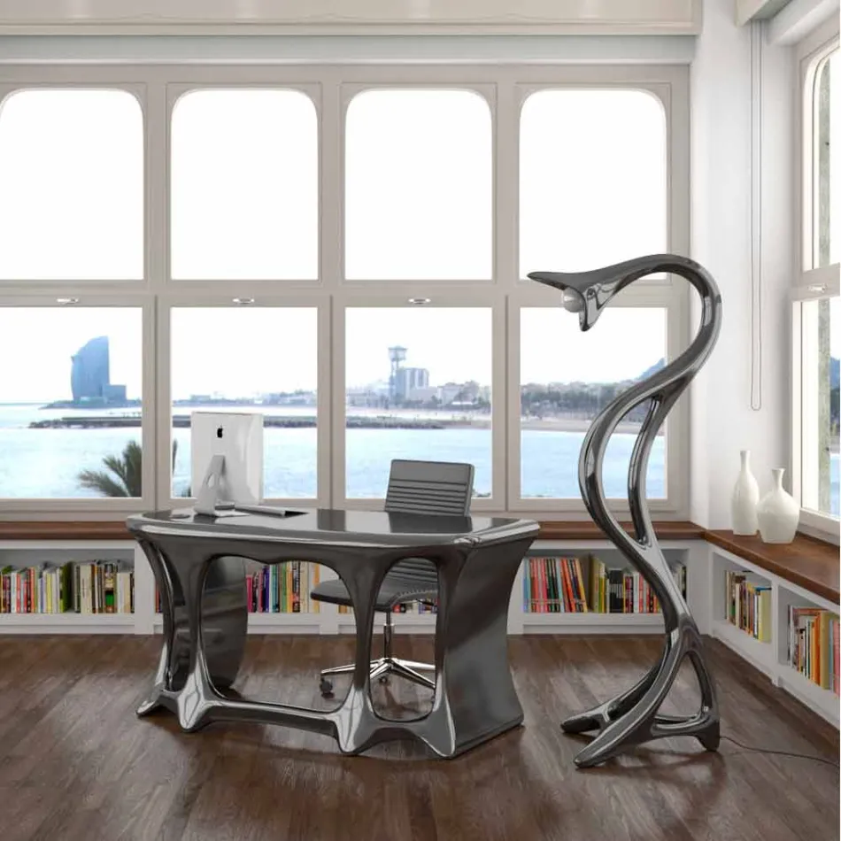 Moderne design vloerlamp Drago gemaakt in Italië Viadurini