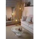 Moderne design ijzeren vloerlamp gemaakt in Italië - Giunone Viadurini