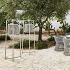 Vloerlamp in aluminium en vezels Made in Italy - Tibidabo van Varaschin Viadurini