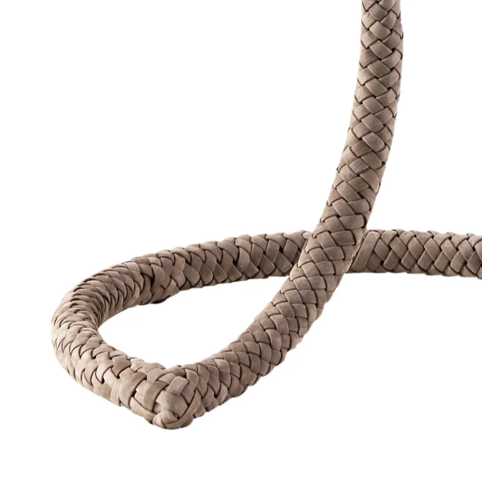 Grilli Snake metalen en stoffen vloerlamp gemaakt in Italië Viadurini