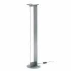 Vloerlamp van gelakt metaal met geïntegreerde LED Made in Italy - Indra Viadurini