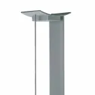 Vloerlamp van gelakt metaal met geïntegreerde LED Made in Italy - Indra Viadurini