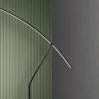 Vloerlamp in geverfd metaal in verschillende kleuren en dimbare LED - Esdoorn Viadurini