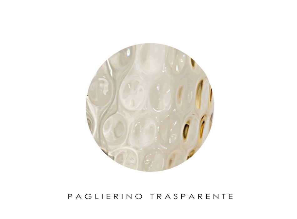Handgeblazen Venetië Glazen Vloerlamp 30 cm - Cloe Balloton Viadurini
