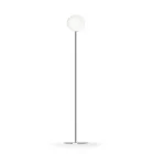 Althea vloerlamp van gepolijst of satijngeborsteld glas, gemaakt in Italië. Viadurini