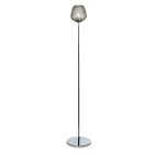 Vloerlamp van gelaagd of transparant glas, gemaakt in Italië - Elisia Viadurini