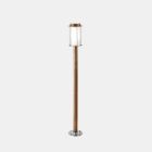 Vloerlamp Outdoor High Street Lamp in messing en glas - Loggia van Il Fanale Viadurini
