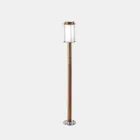 Vloerlamp Outdoor High Street Lamp in messing en glas - Loggia van Il Fanale Viadurini