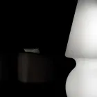 Alvarez staande buitenlamp met LED-verlichting, gemaakt van polyethyleen in Italië. Viadurini