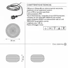 Vloerlamp voor buitenontwerp in 3 maten, 2 stuks - Pandora S by Myyour Viadurini