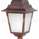 Aluminium buitenvloerlamp gemaakt in Italië, Aquilina Viadurini