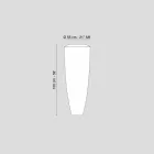 Floor lamp Outdoor Ldpe te ontwerpen Led Big Houwitser Viadurini