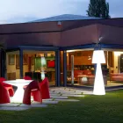 Indoor vloerlamp Slide Pivot helder wit gemaakt in Italië Viadurini