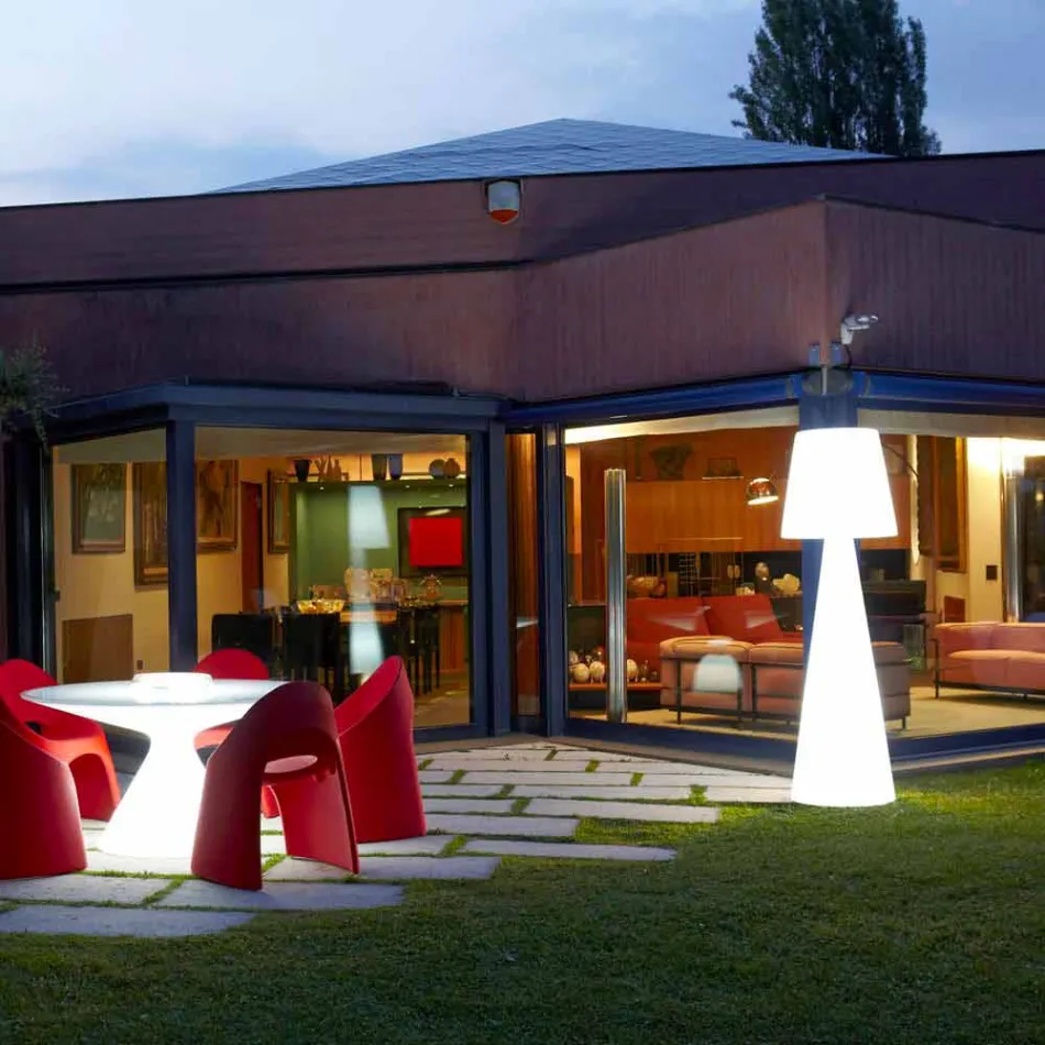 Indoor vloerlamp Slide Pivot helder wit gemaakt in Italië Viadurini