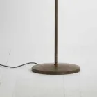 Beweegbare vloer lamp industriële stijl Reporter Il Fanale Viadurini
