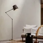 Reporter Il Fanale verstelbare industriële vloerlamp Viadurini