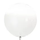 Isotta vloerlamp van wit gelaagd glas, gemaakt in Italië. Viadurini