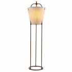 Floor lamp Tenarunga, antiek messing, 1 licht Viadurini