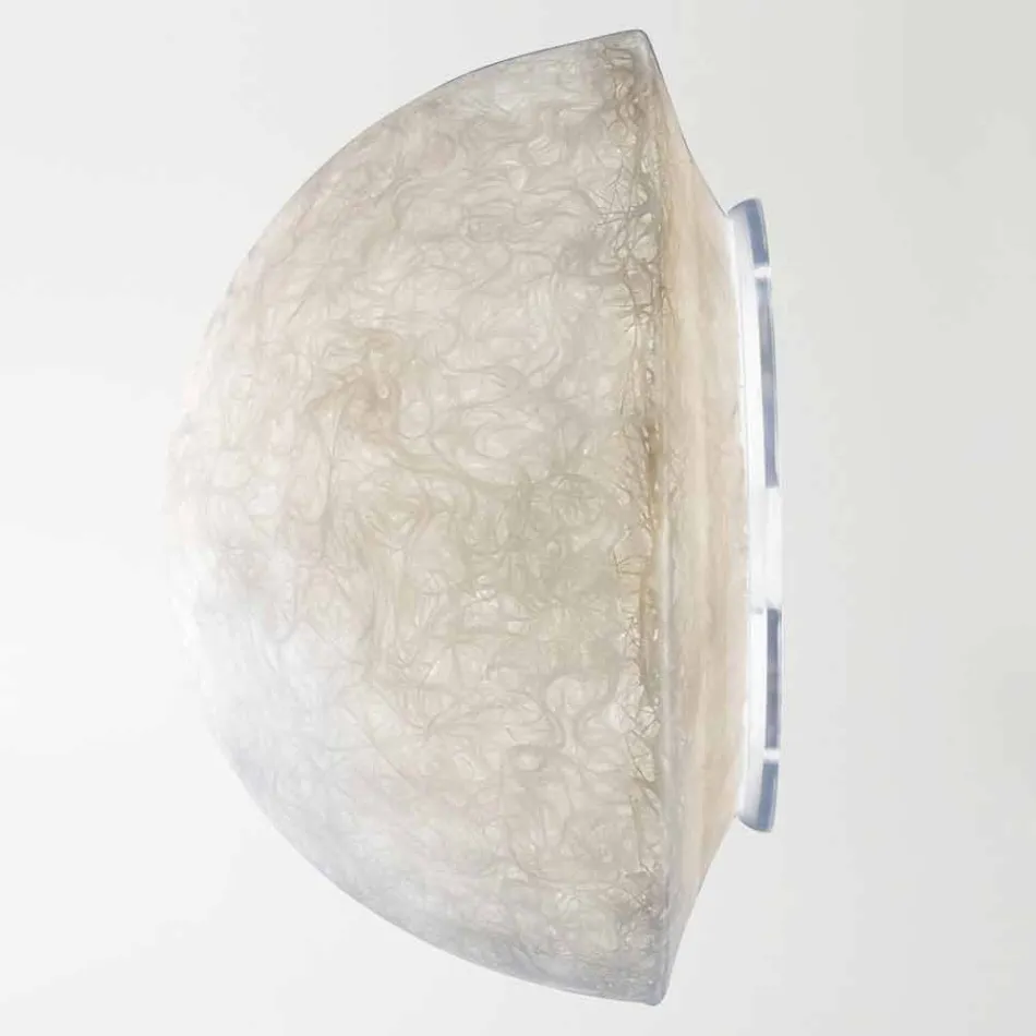 Design wandlamp In-es.artdesign Knoop in gekleurde nebulite Viadurini