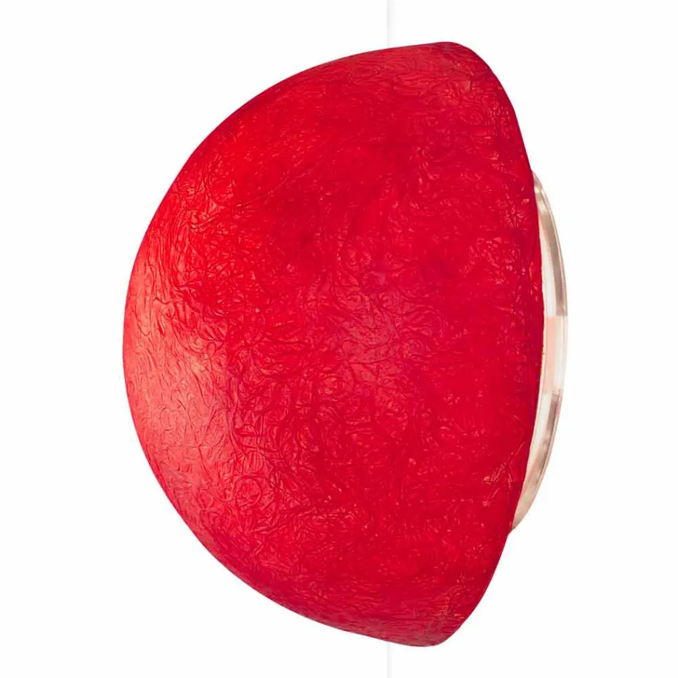 Design wandlamp In-es.artdesign Knoop in gekleurde nebulite Viadurini