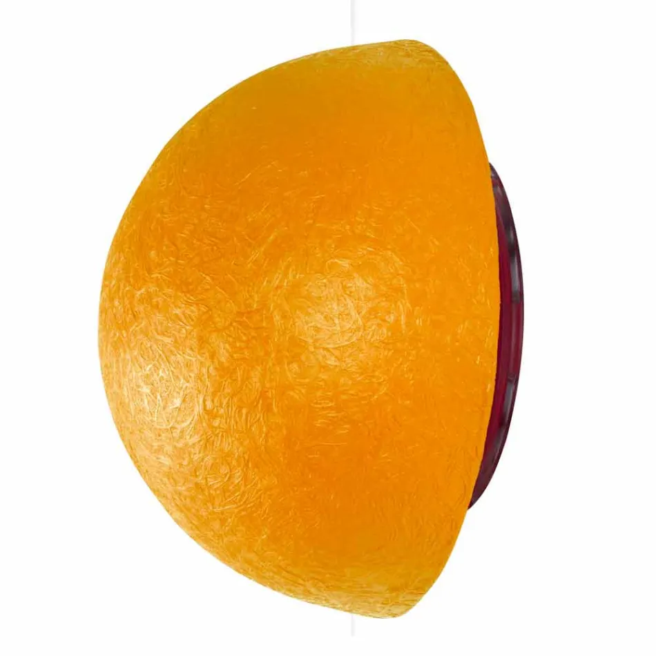 Design wandlamp In-es.artdesign Knoop in gekleurde nebulite Viadurini