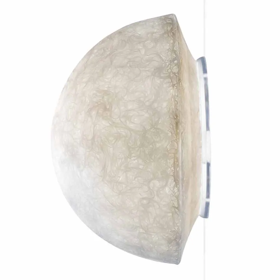 Design wandlamp In-es.artdesign Knoop in gekleurde nebulite Viadurini