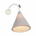 Designer wandlamp In-es.artdesign Jazz A Streepgekleurde wol Viadurini