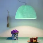 Suspension design lamp In-es.artdesign H2o Gekleurde nebulite Viadurini