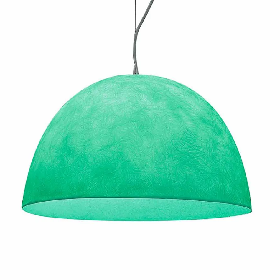 Suspension design lamp In-es.artdesign H2o Gekleurde nebulite Viadurini
