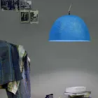 Suspension design lamp In-es.artdesign H2o Gekleurde nebulite Viadurini