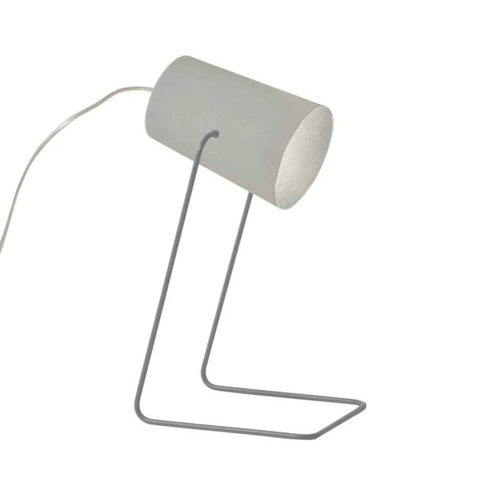 Tafelontwerplamp In-es.artdesign Verf T concreet effect Viadurini