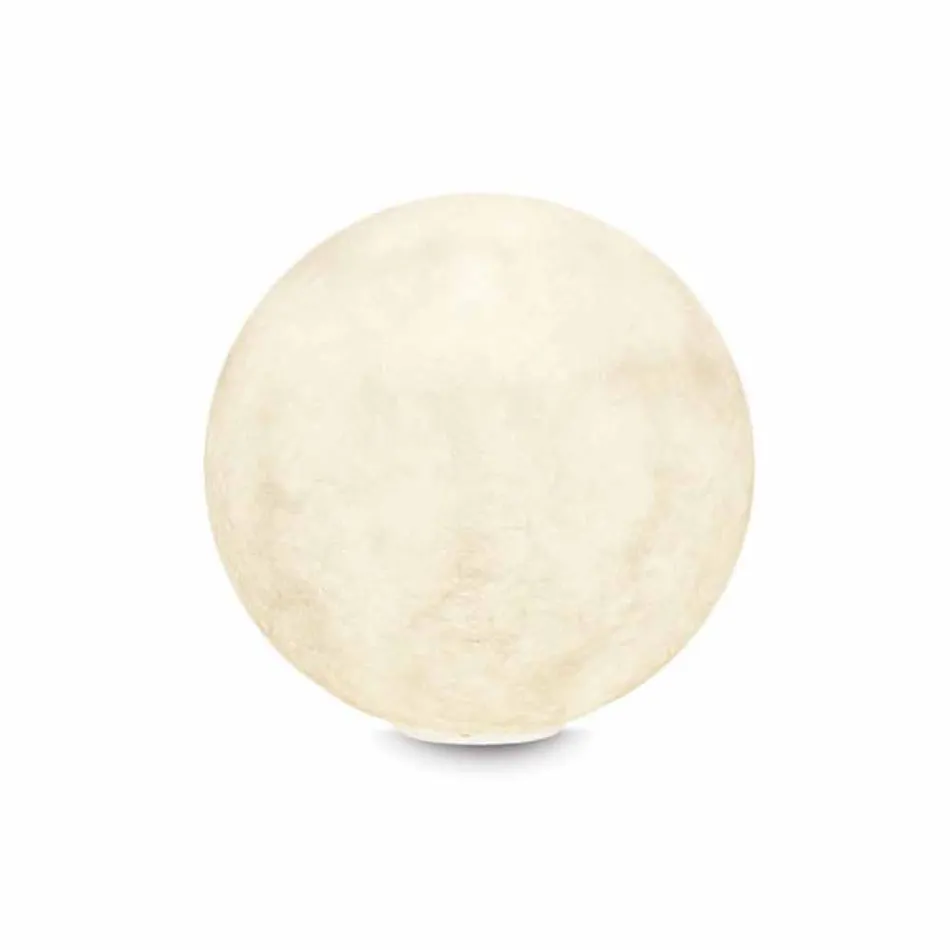 Tafellamp In-es.artdesign T.moon in wit nebuliet Viadurini