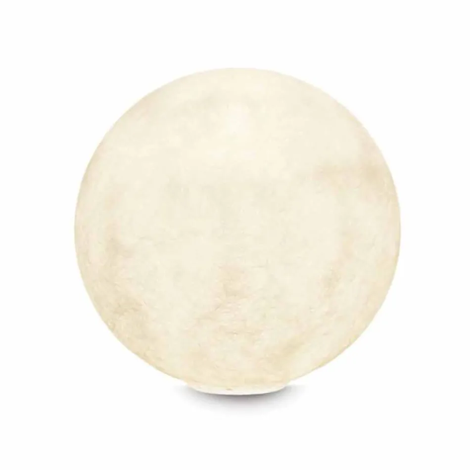 Tafellamp In-es.artdesign T.moon in wit nebuliet Viadurini