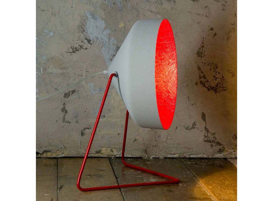Design vloerlamp In-es.artdesign Cyrcus F Geschilderd beton Viadurini