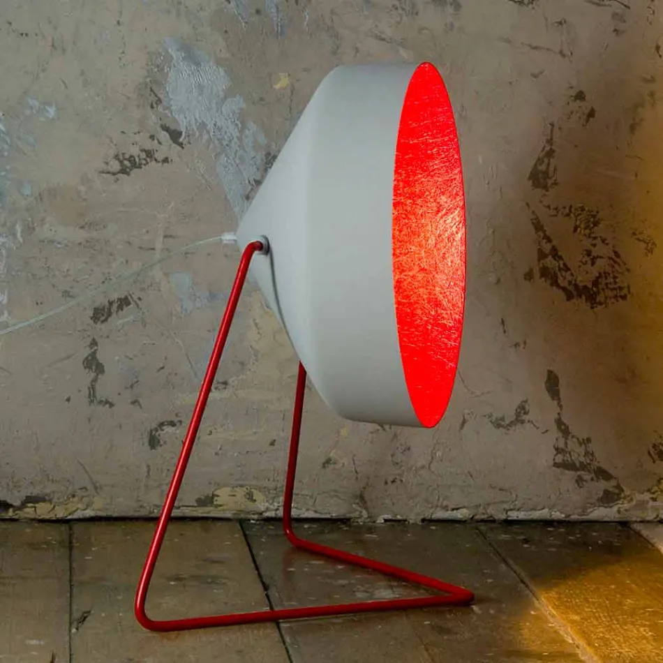 Design vloerlamp In-es.artdesign Cyrcus F Geschilderd beton Viadurini