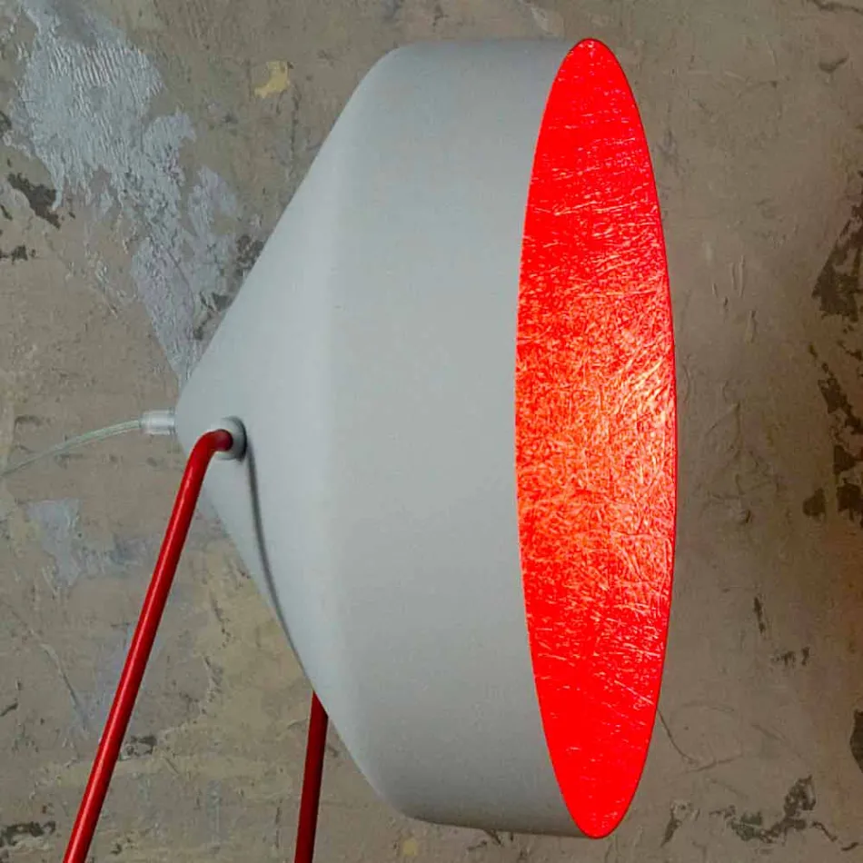 Design vloerlamp In-es.artdesign Cyrcus F Geschilderd beton Viadurini