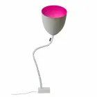 Design vloerlamp In-es.artdesign Flower Painted concrete Viadurini