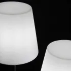 Staande lamp ontwerp Ali Baba Steel Glijbaan metaal gemaakt in Italië Viadurini