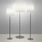 Staande lamp ontwerp Ali Baba Steel Glijbaan metaal gemaakt in Italië Viadurini