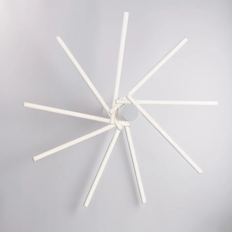 Designlamp van glas en metaal, gemaakt in Italië, voor een stijlvolle inrichting - Idra Viadurini