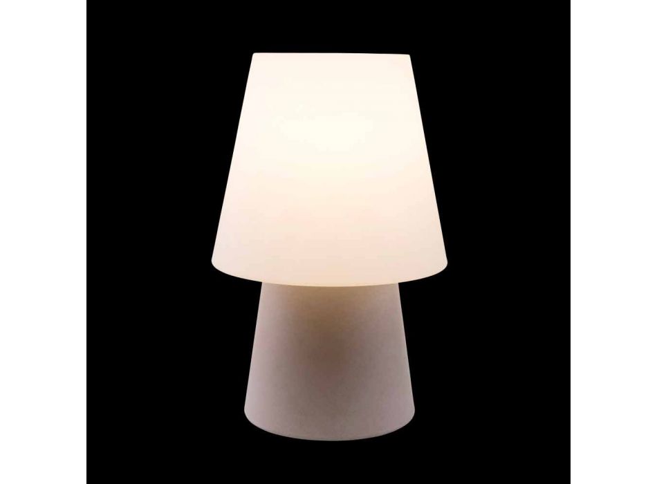 Moderne designlamp voor binnen of buiten in gekleurd kunststof - Fungostar Viadurini