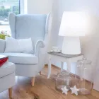 Moderne designlamp voor binnen of buiten in gekleurd kunststof - Fungostar Viadurini