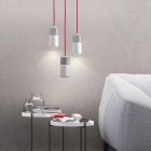 Hangende designlamp in keramiek en aluminium gemaakt in Italië, Azië Viadurini