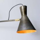 Dubbele wandlamp handgemaakt in ijzer en aluminium Made in Italy - Selina Viadurini