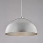 Elegante lamp van glas en metaal, gemaakt in Italië, voor verfijnde interieurs - Deneb Viadurini