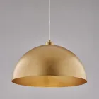 Elegante lamp van glas en metaal, gemaakt in Italië, voor verfijnde interieurs - Deneb Viadurini