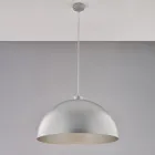 Elegante lamp van glas en metaal, gemaakt in Italië, voor verfijnde interieurs - Deneb Viadurini