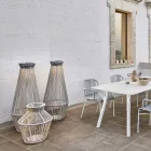 Tuinlamp in aluminium en vezel Made in Italy - Cricket van Varaschin Viadurini