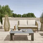 Tuinlamp in aluminium en vezel Made in Italy - Cricket van Varaschin Viadurini